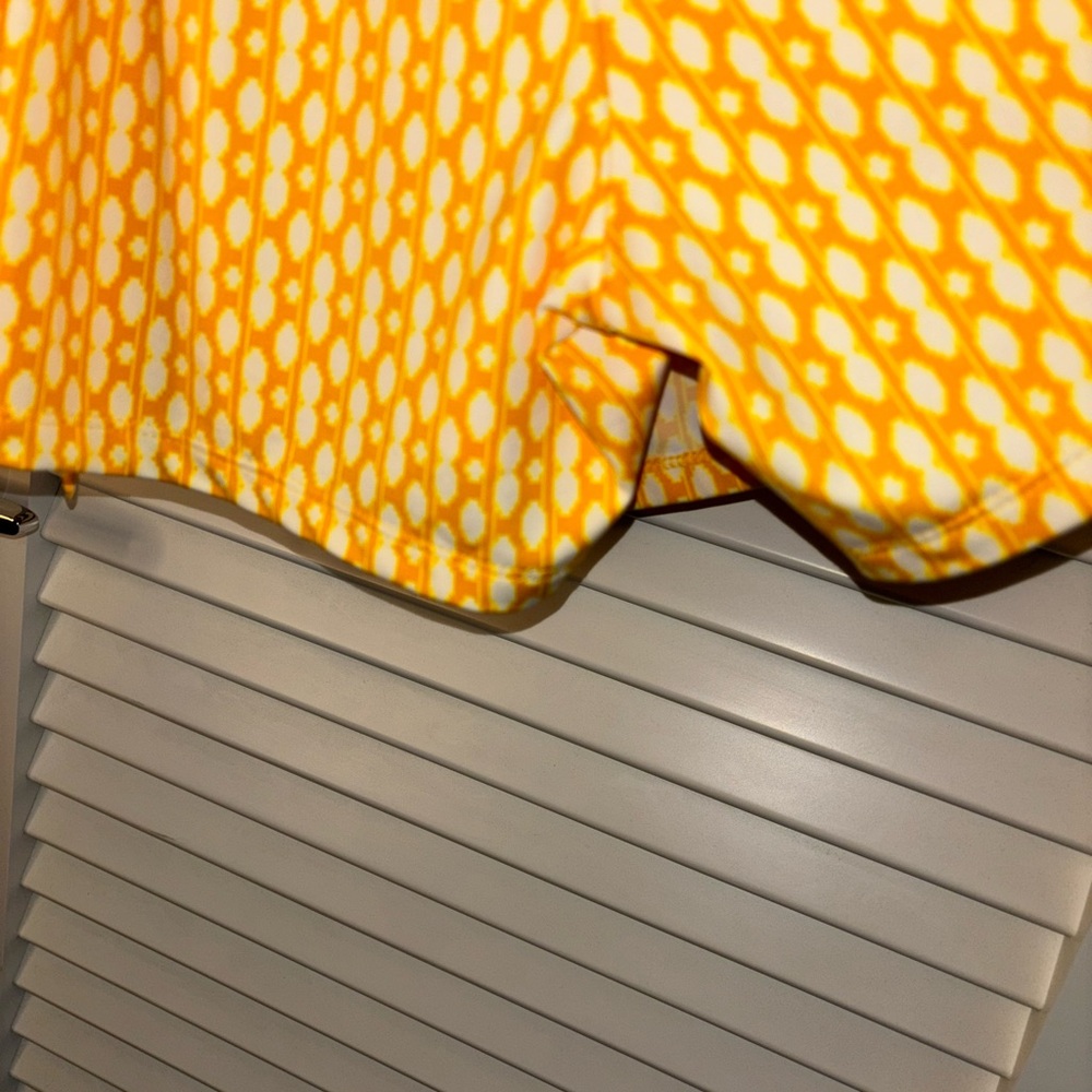 Yellow Wrap Tie Dress Romper (shorts underneath) - Picture 5 of 6